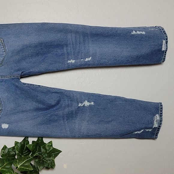ZARA BASIC Z1975 DENIM Distressed Jean 8 - Picture 5 of 15